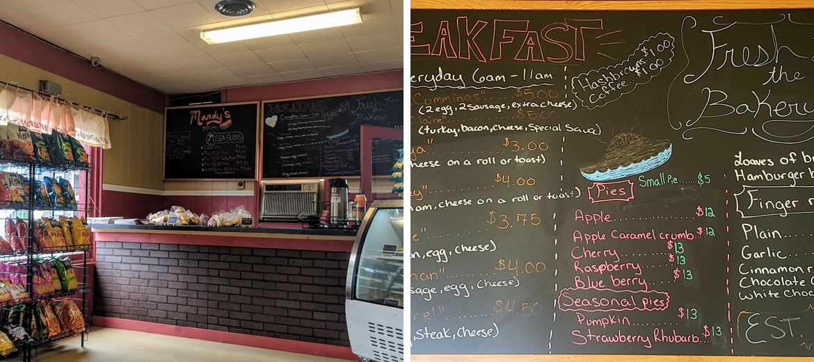 Mandy's Pizza & Subs Menu